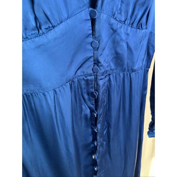 Aritzia Wilfred Satin Midi Dress - Picture 7 of 7